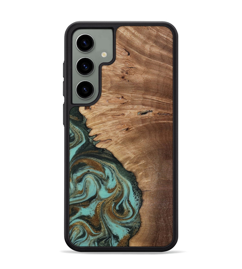 Galaxy S24 Plus Wood Phone Case - Nylah (Green, 818381)