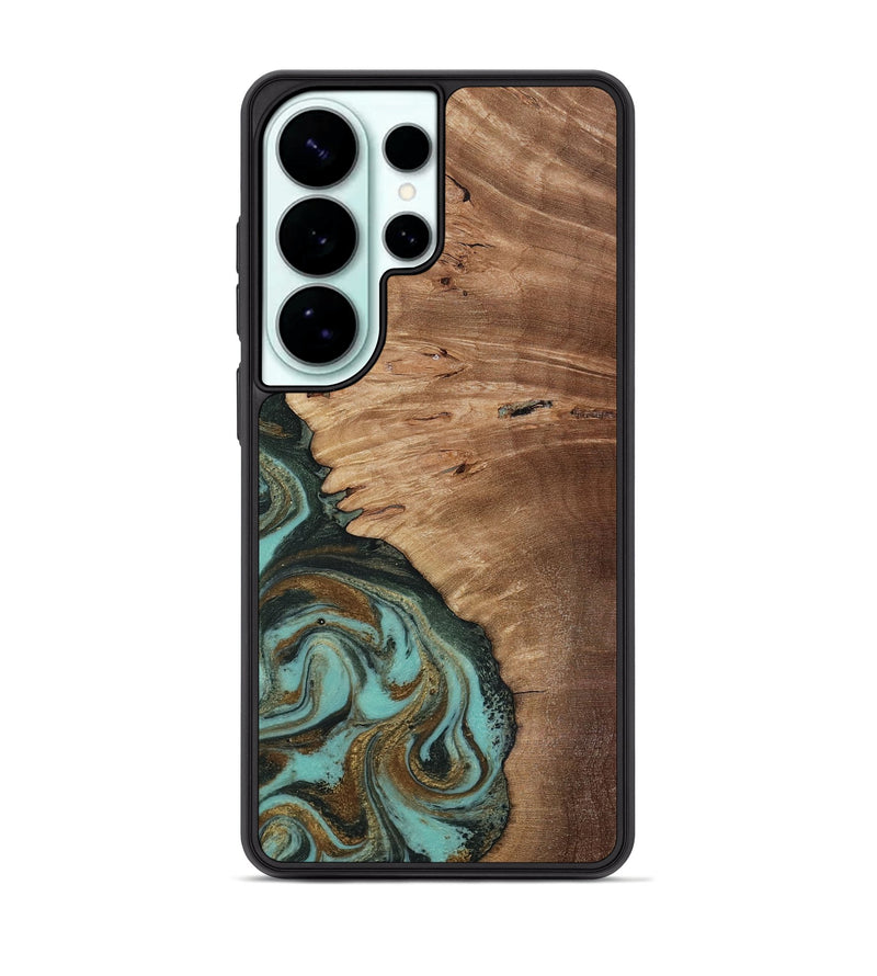 Galaxy S26 Ultra Wood Phone Case - Nylah (Green, 818381)