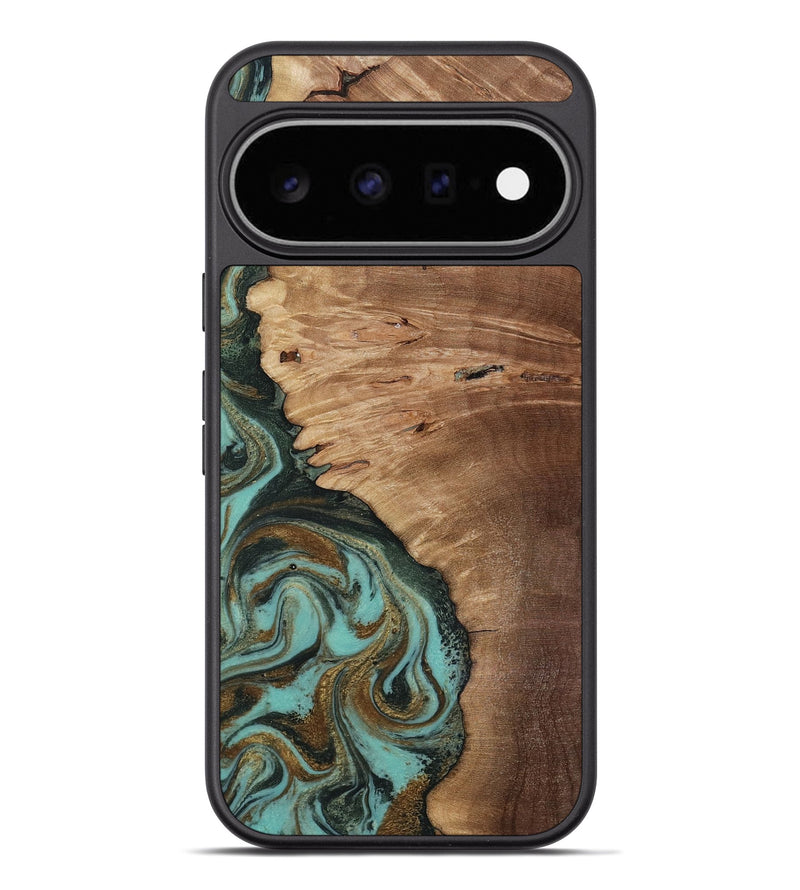 Pixel 11 Pro XL Wood Phone Case - Nylah (Green, 818381)