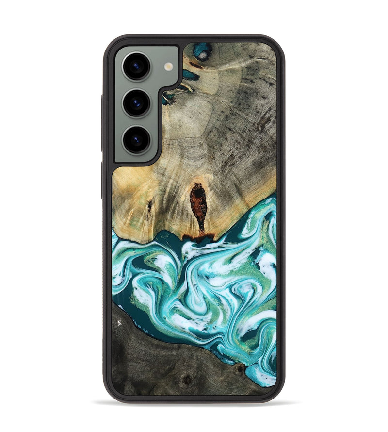 Galaxy S23 Plus Wood Phone Case - Carlos (Green, 818385)