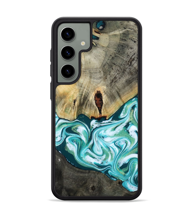 Galaxy S24 Plus Wood Phone Case - Carlos (Green, 818385)