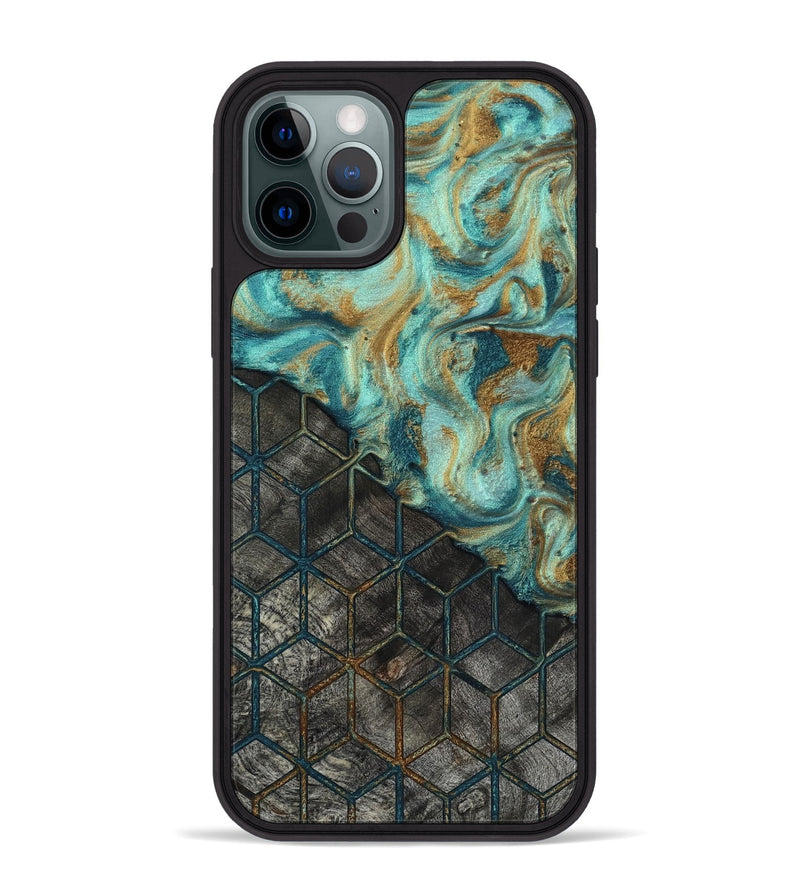 iPhone 12 Pro Max Wood Phone Case - Stefan (Pattern, 818391)
