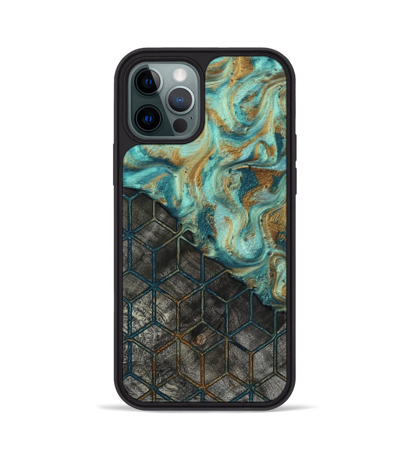 iPhone 12 Pro Wood Phone Case - Stefan (Pattern, 818391)
