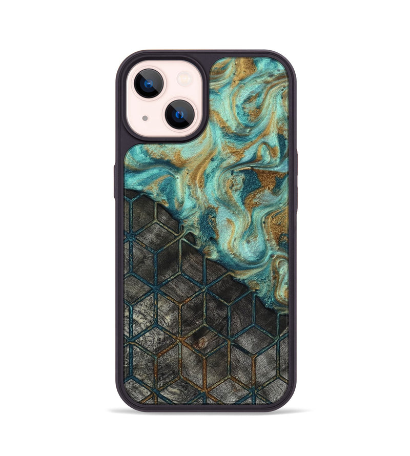 iPhone 14 Wood Phone Case - Stefan (Pattern, 818391)
