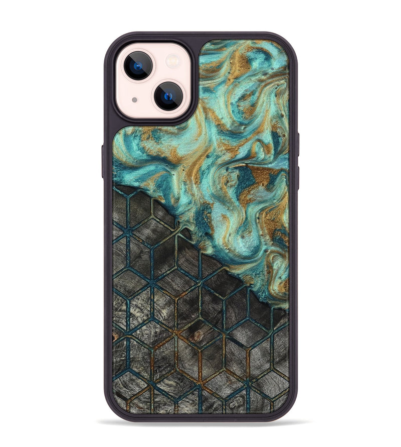 iPhone 14 Plus Wood Phone Case - Stefan (Pattern, 818391)