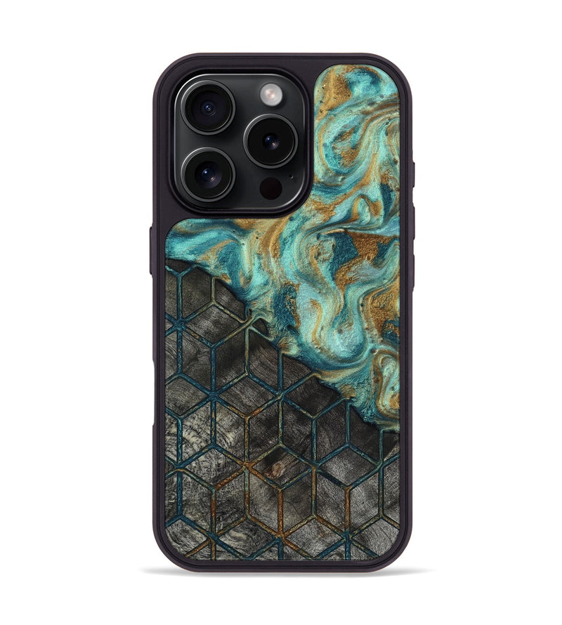 iPhone 16 Pro Wood Phone Case - Stefan (Pattern, 818391)