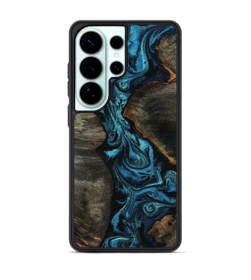 Galaxy S26 Ultra Wood Phone Case - Vincent (Blue, 818403)