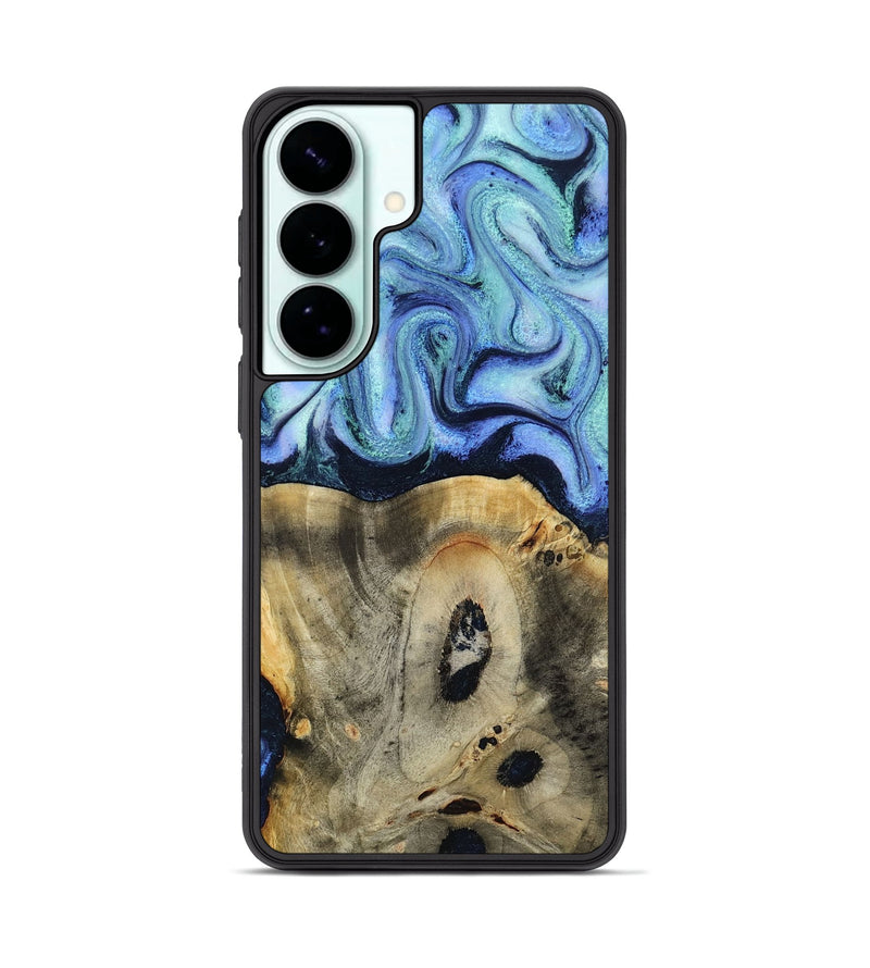 Galaxy S26 Plus Wood Phone Case - Myrtle (Blue, 818405)