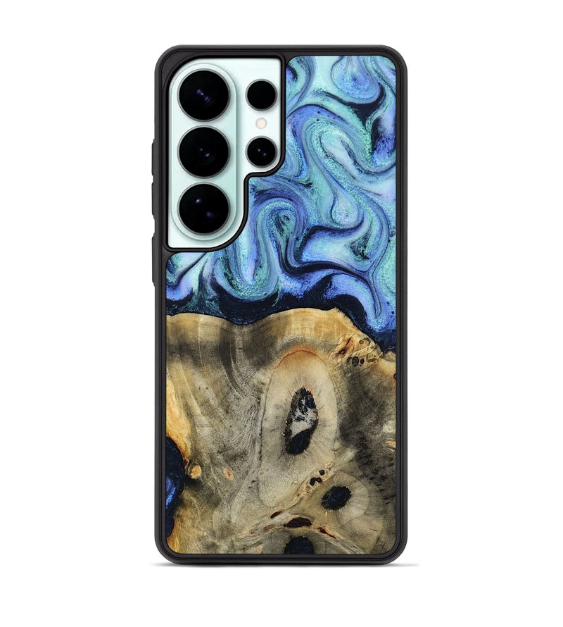 Galaxy S26 Ultra Wood Phone Case - Myrtle (Blue, 818405)