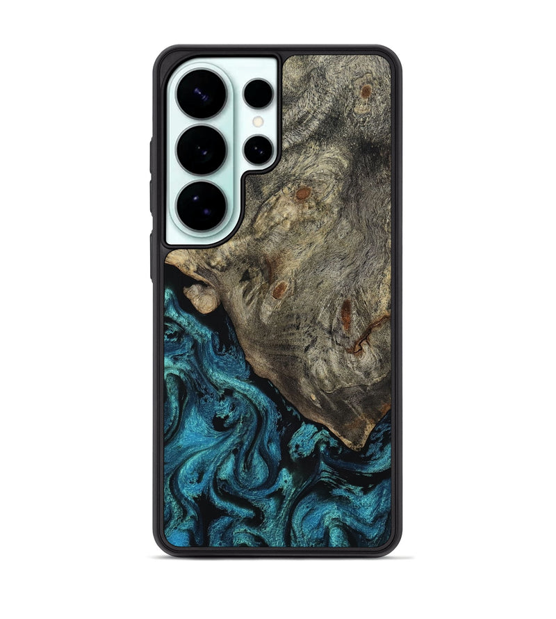 Galaxy S26 Ultra Wood Phone Case - Tom (Blue, 818409)