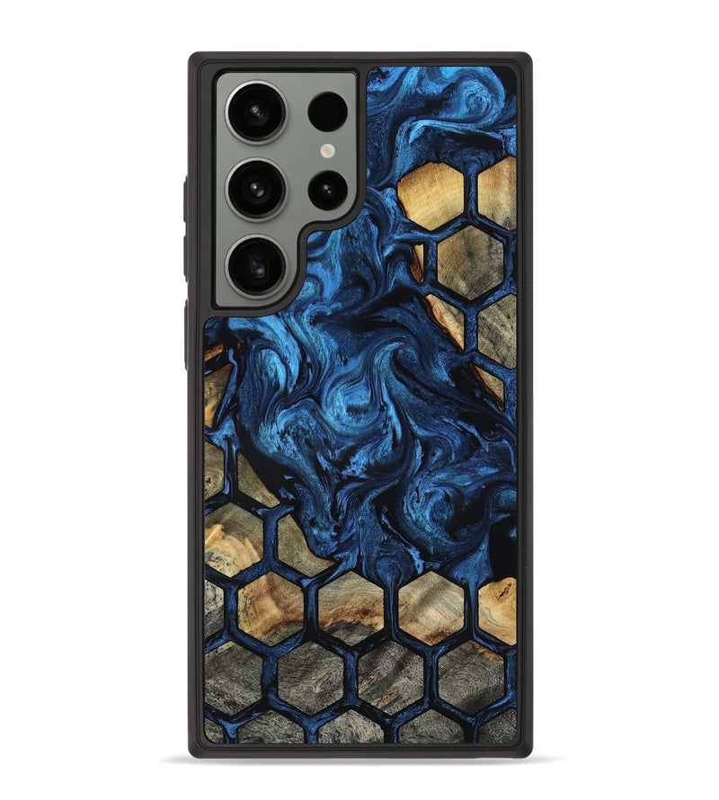 Galaxy S23 Ultra Wood Phone Case - Flor (Pattern, 818410)