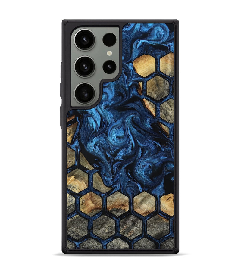 Galaxy S24 Ultra Wood Phone Case - Flor (Pattern, 818410)