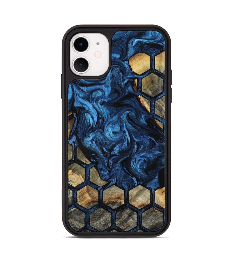iPhone 11 Wood Phone Case - Flor (Pattern, 818410)