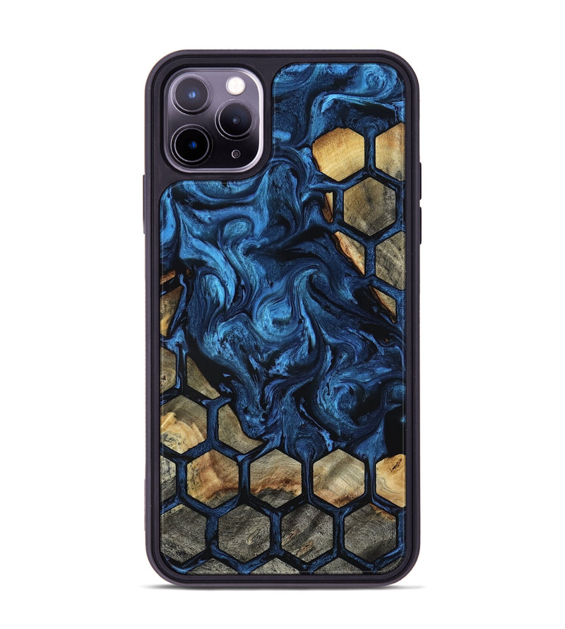 iPhone 11 Pro Max Wood Phone Case - Flor (Pattern, 818410)