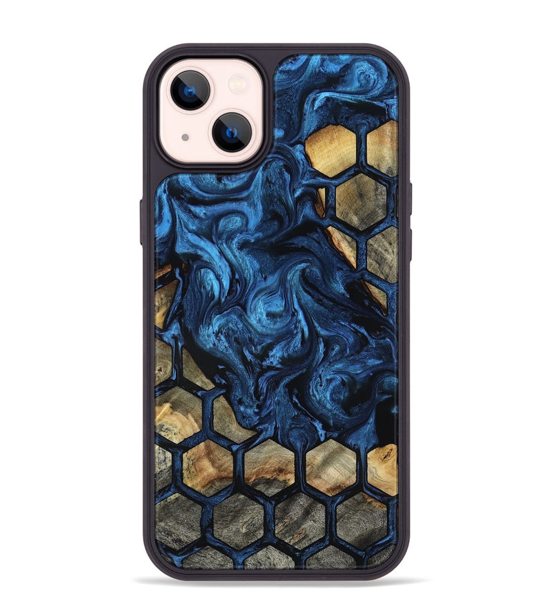 iPhone 14 Plus Wood Phone Case - Flor (Pattern, 818410)