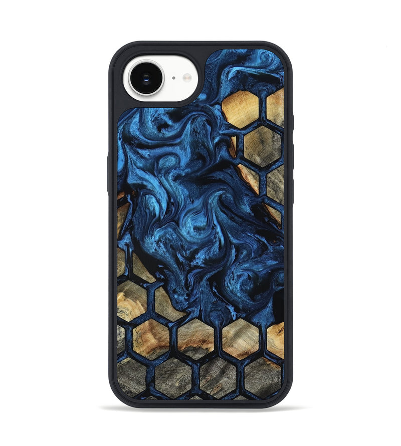 iPhone 16e Wood Phone Case - Flor (Pattern, 818410)