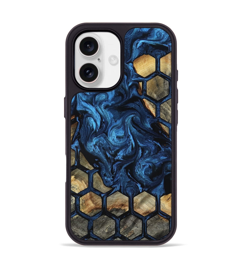 iPhone 17 Wood Phone Case - Flor (Pattern, 818410)