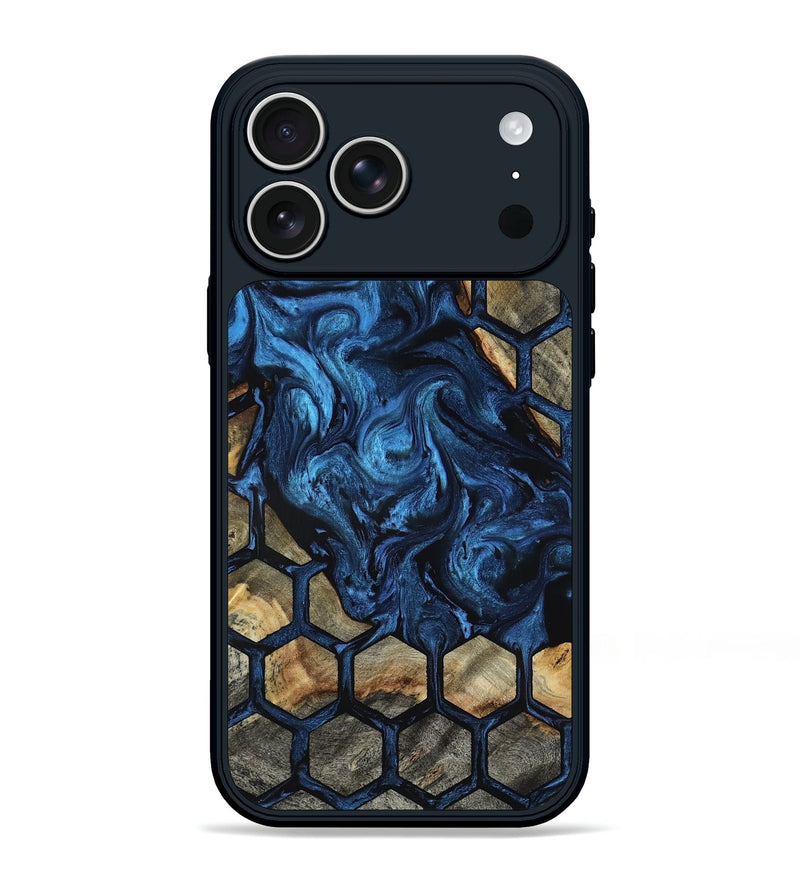 iPhone 17 Pro Max Wood Phone Case - Flor (Pattern, 818410)