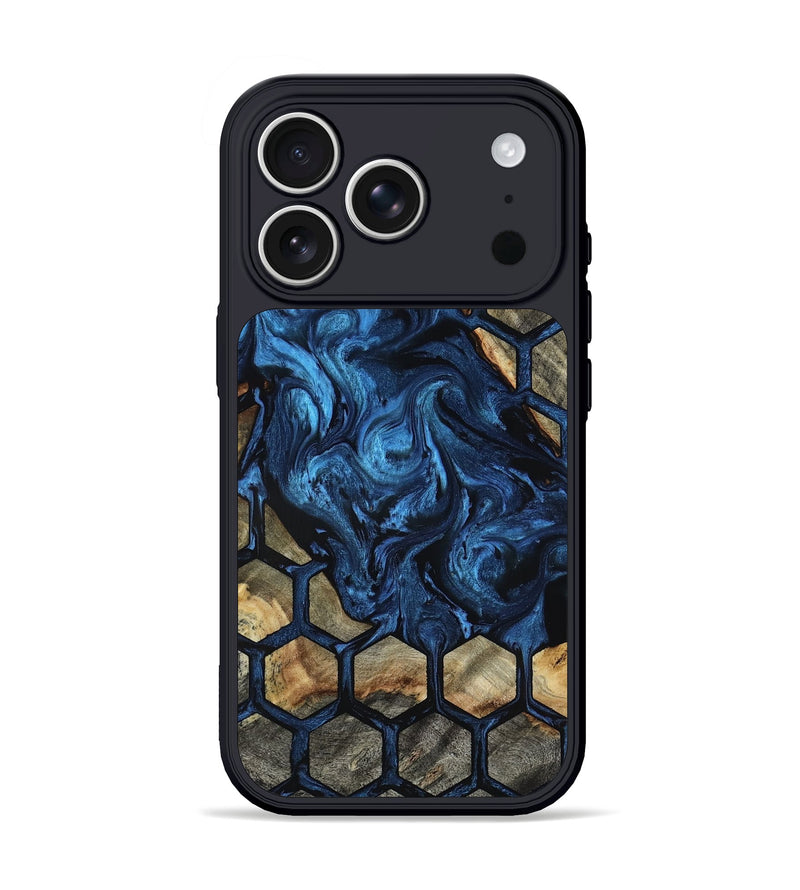 iPhone 17 Pro Wood Phone Case - Flor (Pattern, 818410)