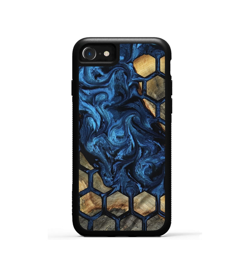 iPhone SE Wood Phone Case - Flor (Pattern, 818410)