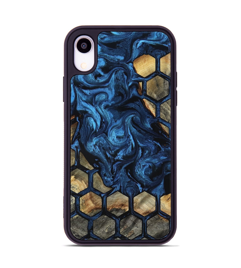 iPhone Xr Wood Phone Case - Flor (Pattern, 818410)