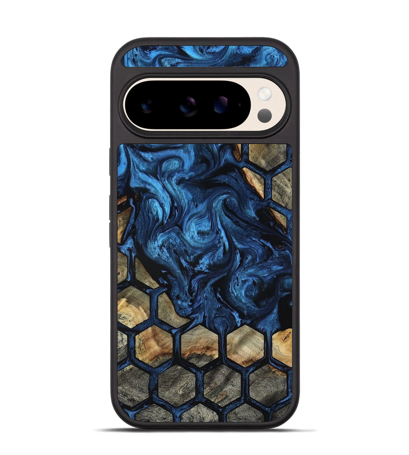 Pixel 10 Wood Phone Case - Flor (Pattern, 818410)