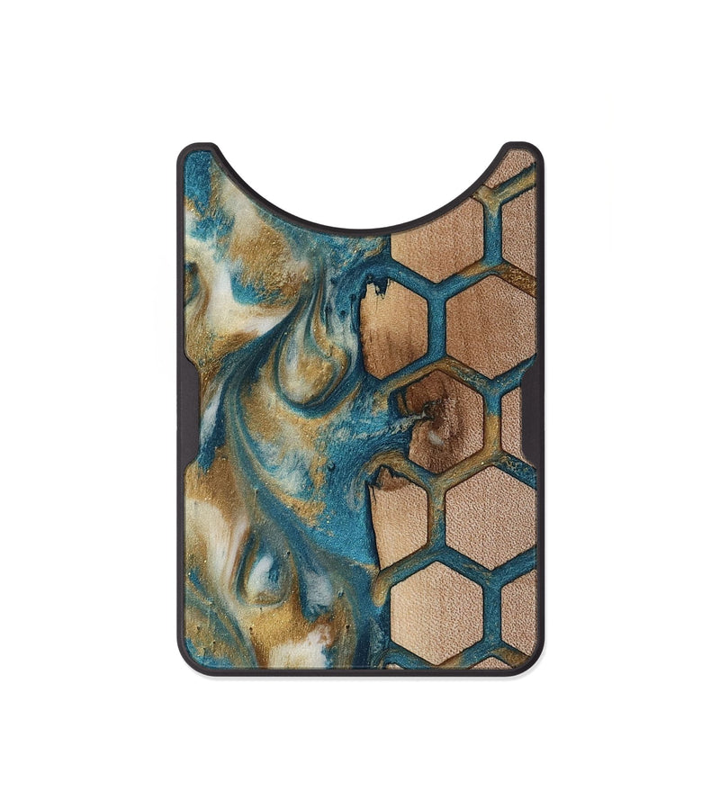 Alloy Wood Wallet - Brionna (Pattern, 818412)