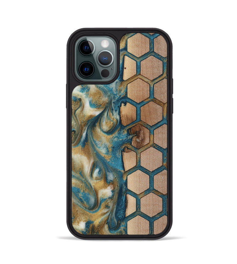 iPhone 12 Pro Wood Phone Case - Brionna (Pattern, 818412)