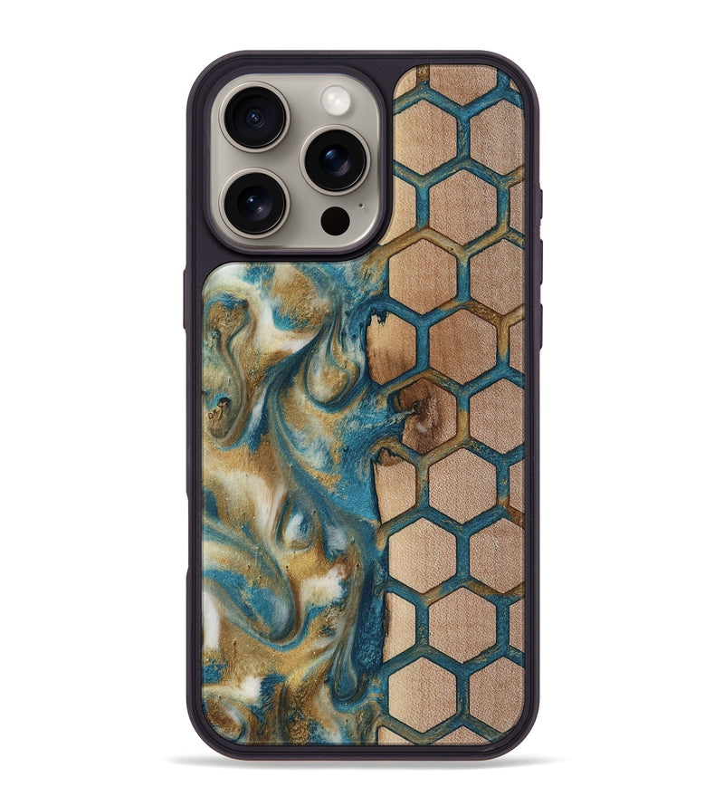 iPhone 16 Pro Max Wood Phone Case - Brionna (Pattern, 818412)