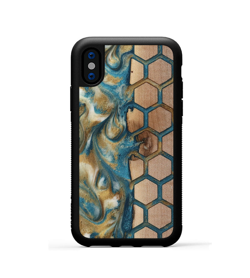 iPhone Xs Wood Phone Case - Brionna (Pattern, 818412)