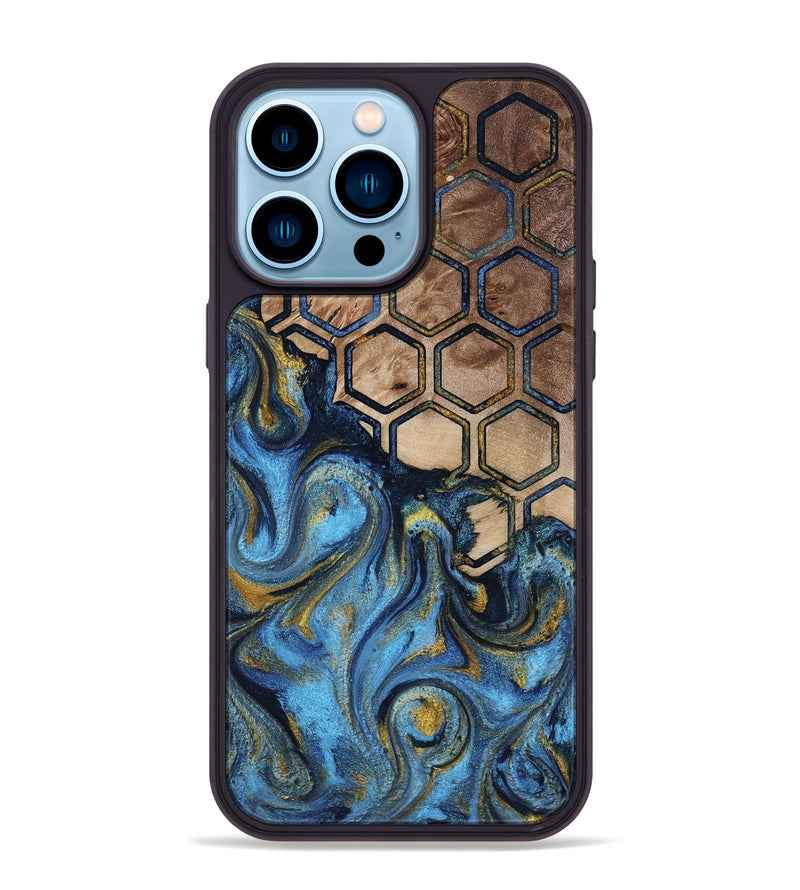 iPhone 14 Pro Max Wood Phone Case - Jayson (Pattern, 818414)