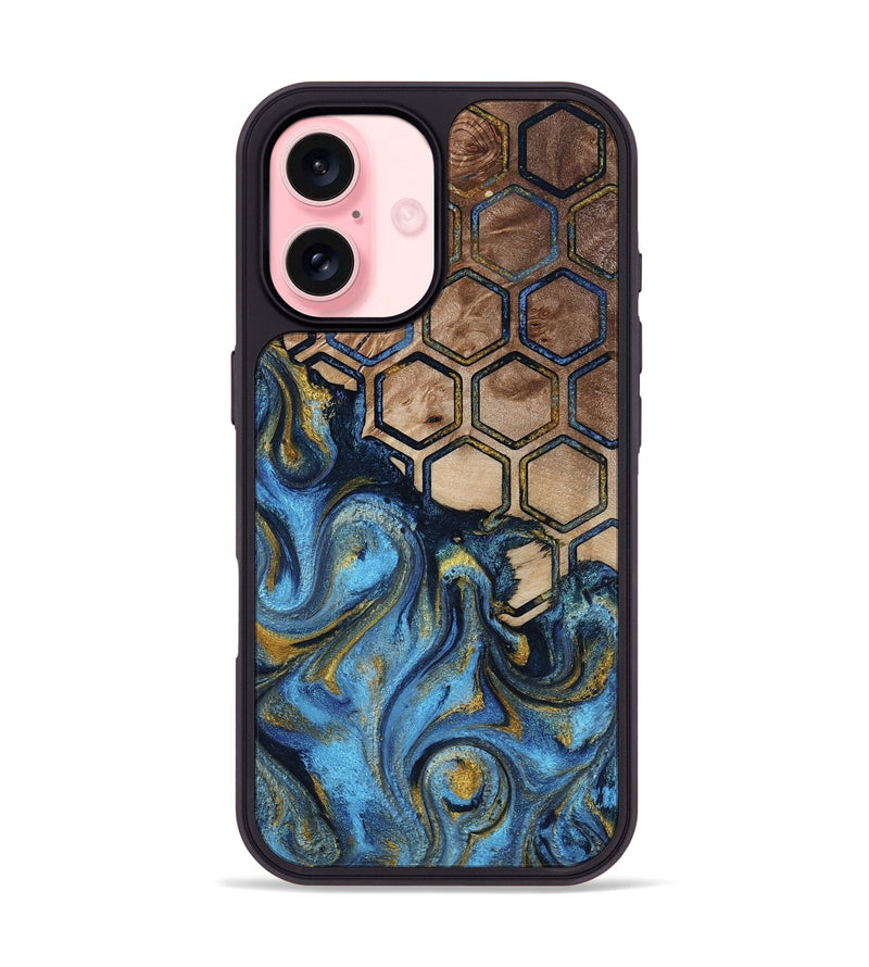 iPhone 16 Wood Phone Case - Jayson (Pattern, 818414)