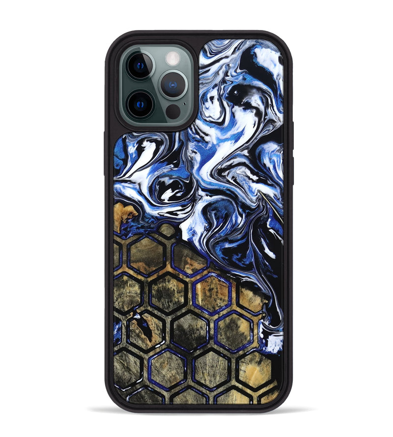 iPhone 12 Pro Max Wood Phone Case - Leisa (Pattern, 818416)