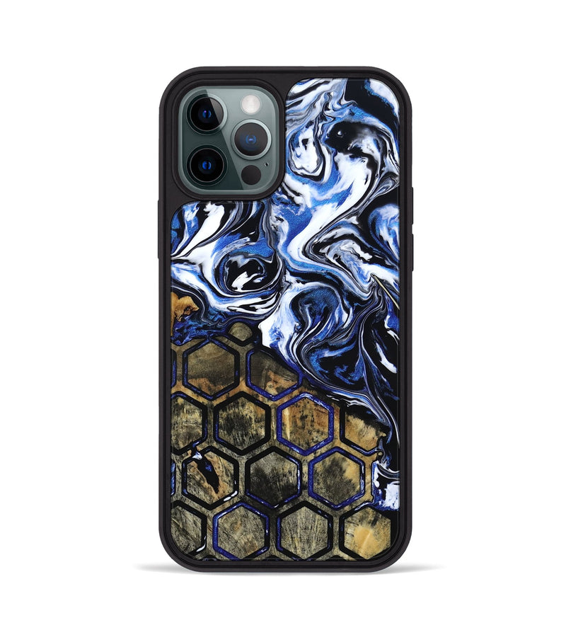 iPhone 12 Pro Wood Phone Case - Leisa (Pattern, 818416)