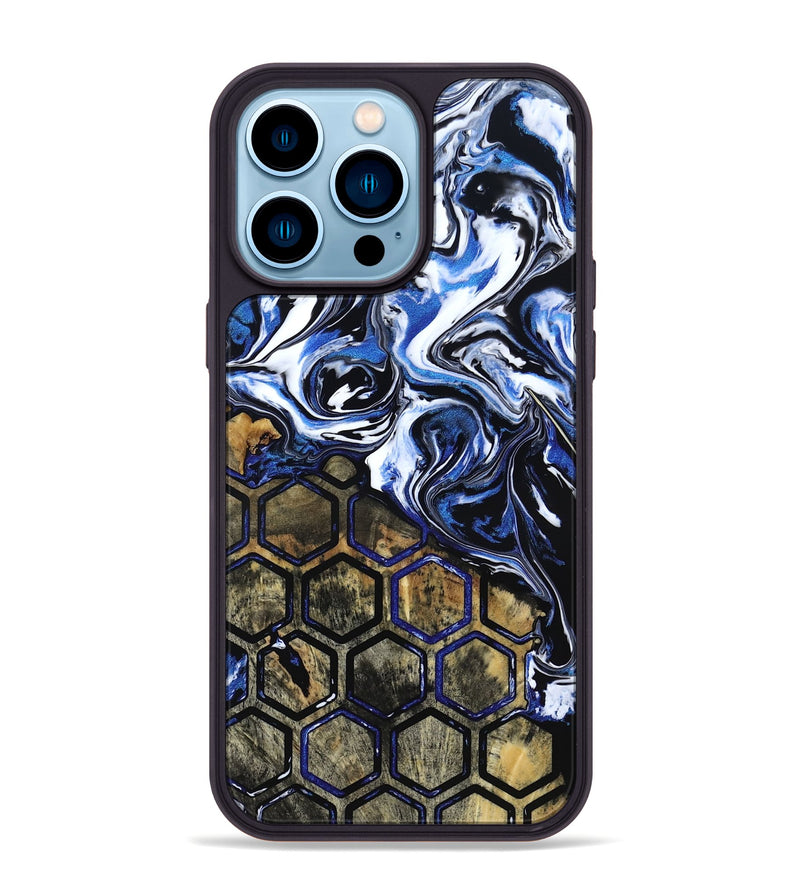 iPhone 14 Pro Max Wood Phone Case - Leisa (Pattern, 818416)