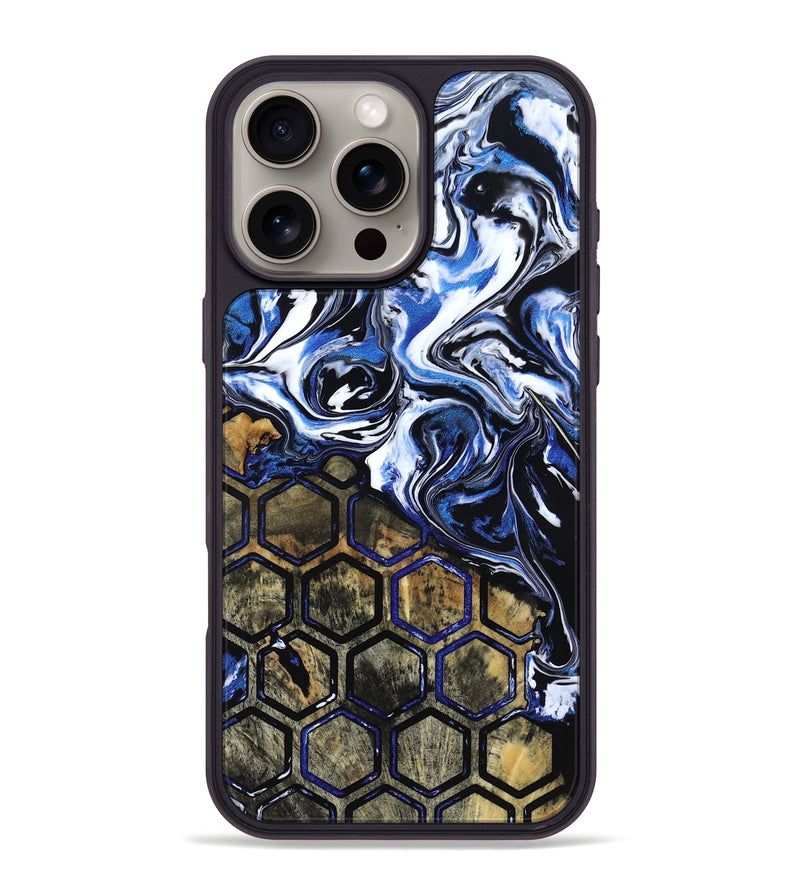 iPhone 16 Pro Max Wood Phone Case - Leisa (Pattern, 818416)