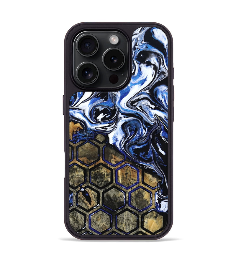 iPhone 16 Pro Wood Phone Case - Leisa (Pattern, 818416)