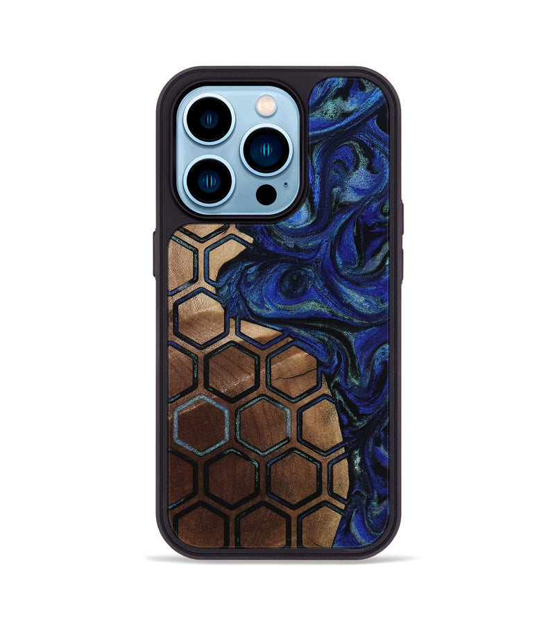 iPhone 14 Pro Wood Phone Case - Rayden (Pattern, 818420)