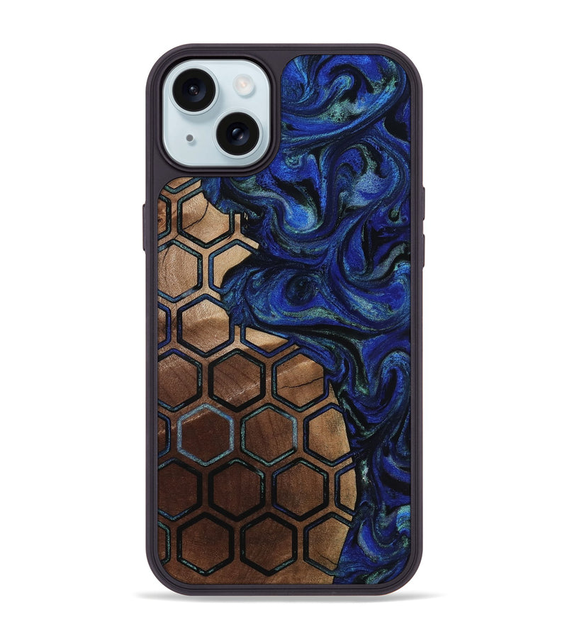 iPhone 15 Plus Wood Phone Case - Rayden (Pattern, 818420)