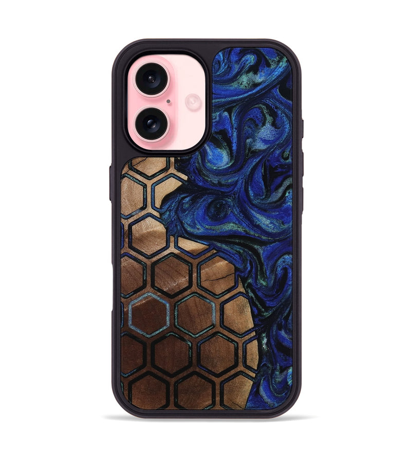 iPhone 16 Wood Phone Case - Rayden (Pattern, 818420)