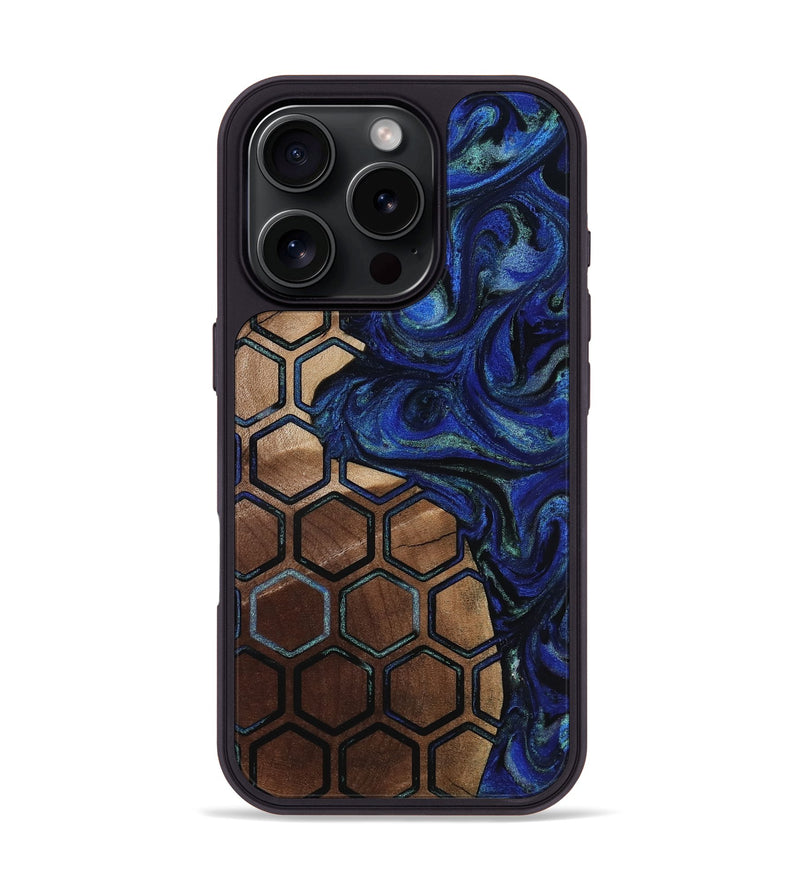 iPhone 16 Pro Wood Phone Case - Rayden (Pattern, 818420)