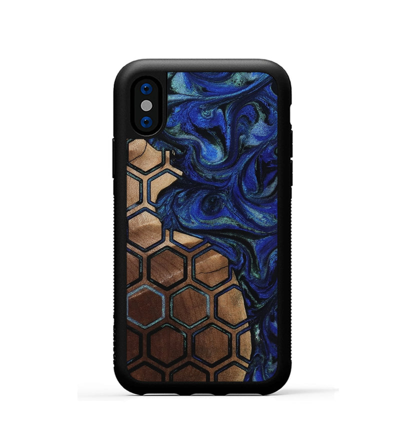 iPhone Xs Wood Phone Case - Rayden (Pattern, 818420)