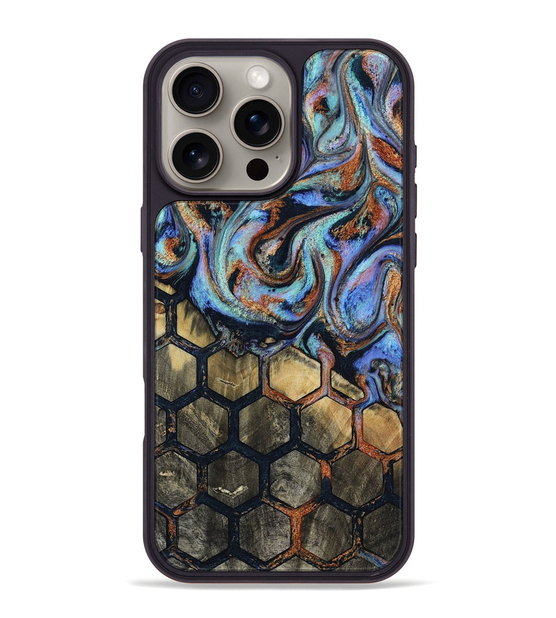 iPhone 16 Pro Max Wood Phone Case - Austyn (Pattern, 818424)