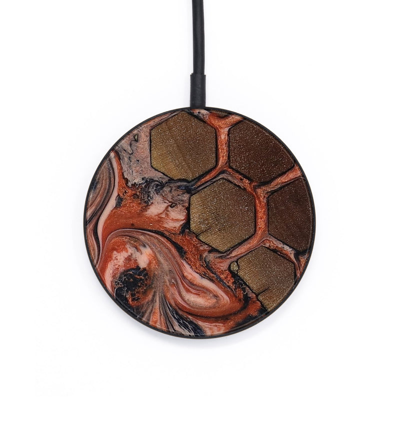 Circle Wood Wireless Charger - Dionne (Pattern, 818428)