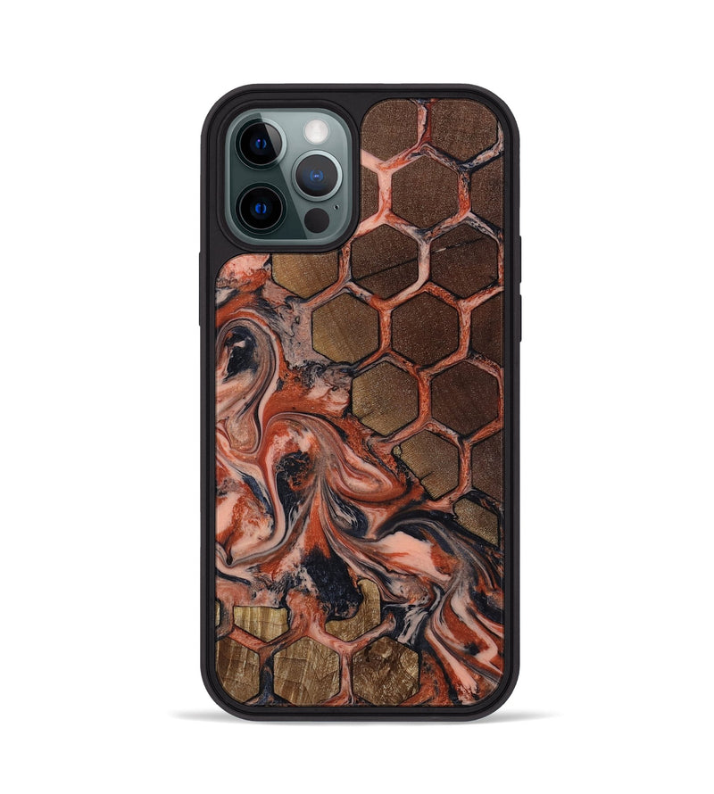 iPhone 12 Pro Wood Phone Case - Dionne (Pattern, 818428)