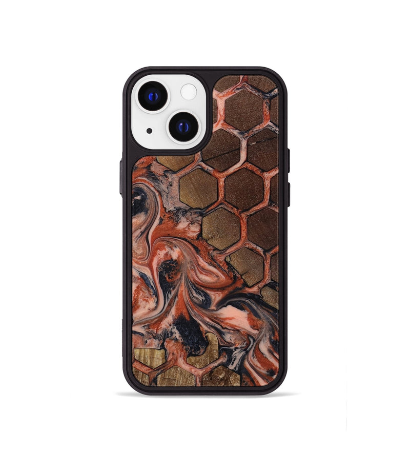 iPhone 13 mini Wood Phone Case - Dionne (Pattern, 818428)