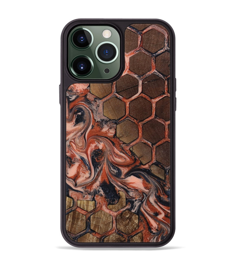 iPhone 13 Pro Max Wood Phone Case - Dionne (Pattern, 818428)