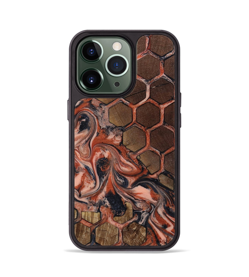 iPhone 13 Pro Wood Phone Case - Dionne (Pattern, 818428)
