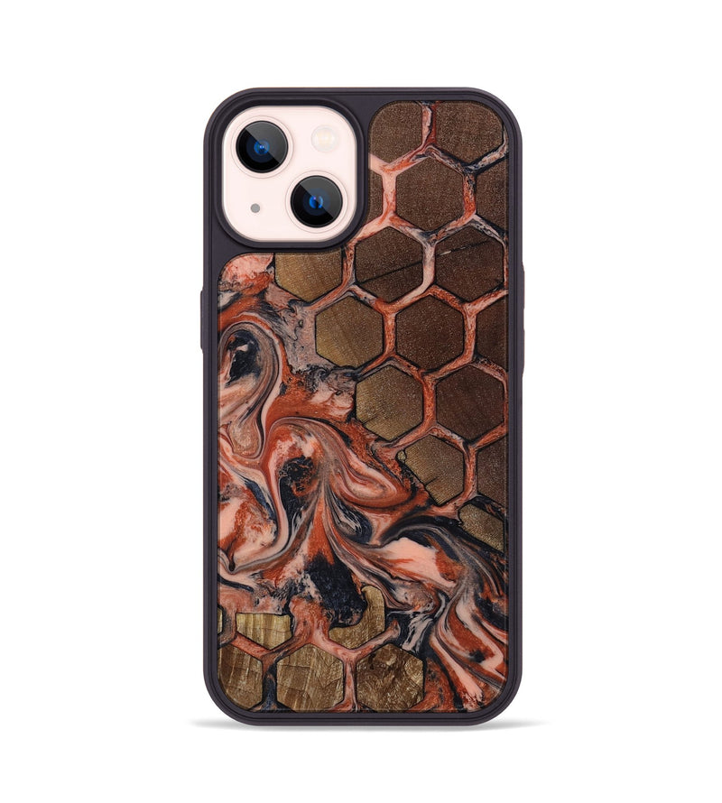 iPhone 14 Wood Phone Case - Dionne (Pattern, 818428)