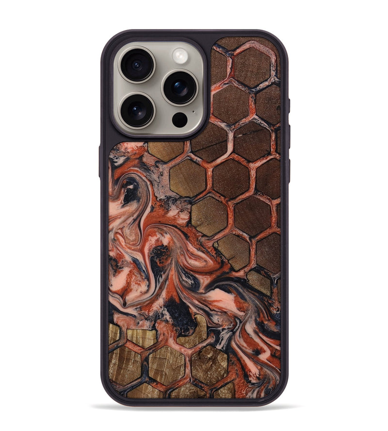 iPhone 15 Pro Max Wood Phone Case - Dionne (Pattern, 818428)
